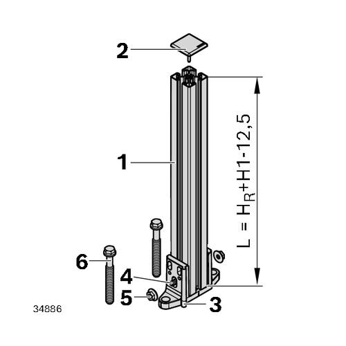 Šroub do kamene EcoSafe, ESD, 3842564815, SW15-10x100, (1ks)