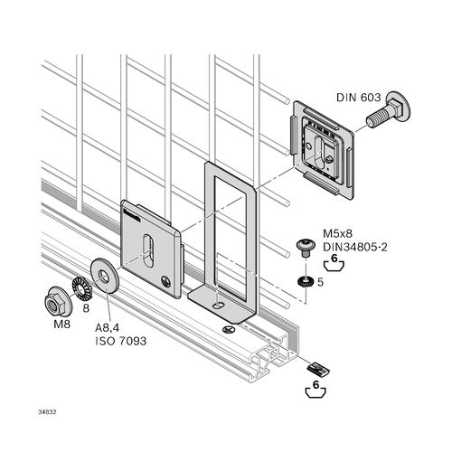 Zemnicí svorka EcoSafe, ESD, 38425567957, PG, (1ks)